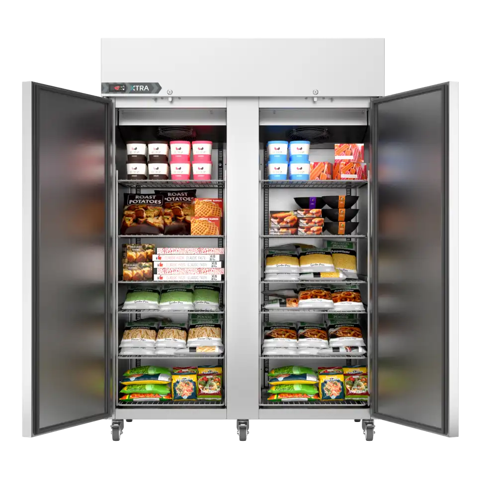 GK693 Foster Xtra 2 Door 1300Ltr Cabinet Freezer XR1300L 33-187