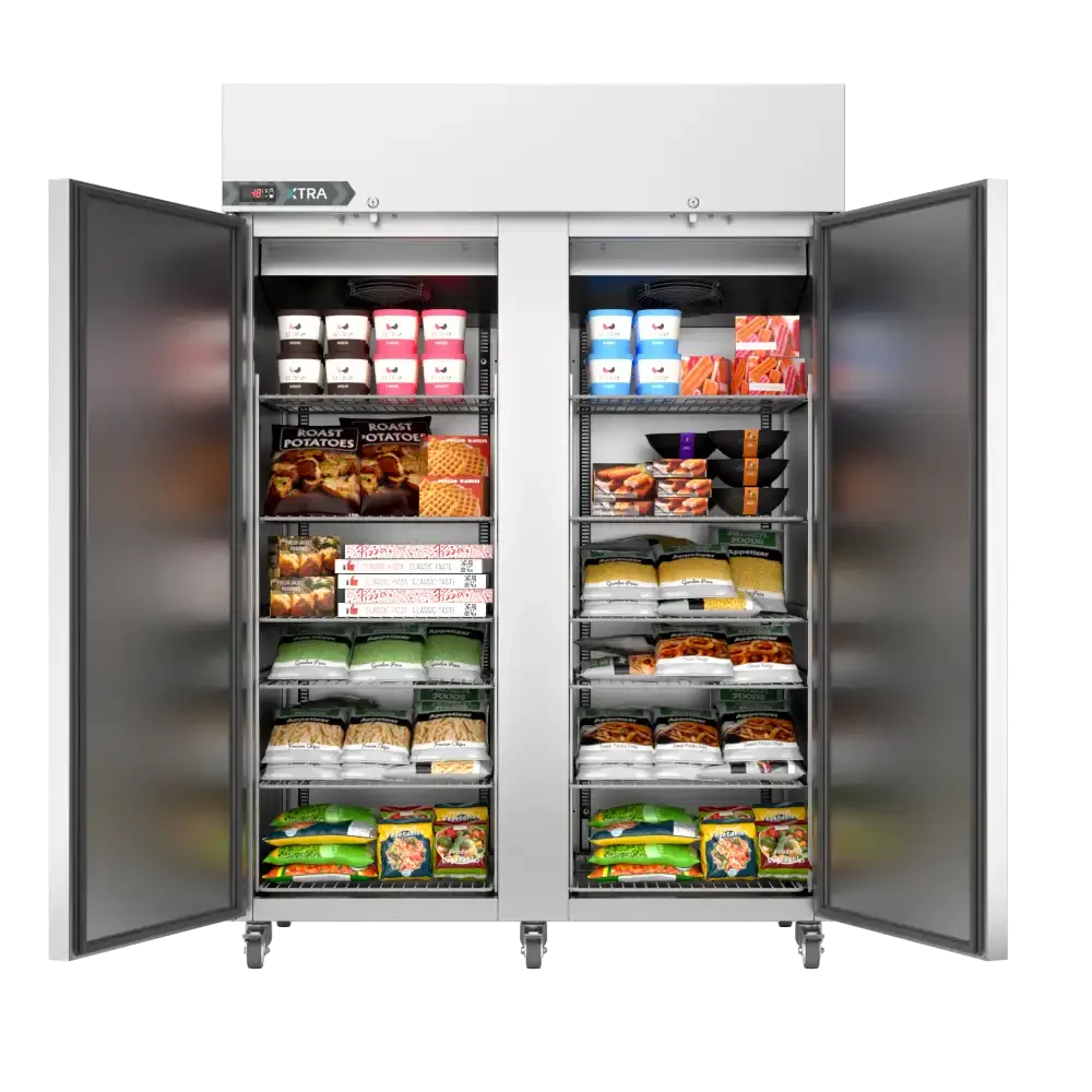 GK693 Foster Xtra 2 Door 1300Ltr Cabinet Freezer XR1300L 33-187 - JD Catering Equipment Solutions Ltd