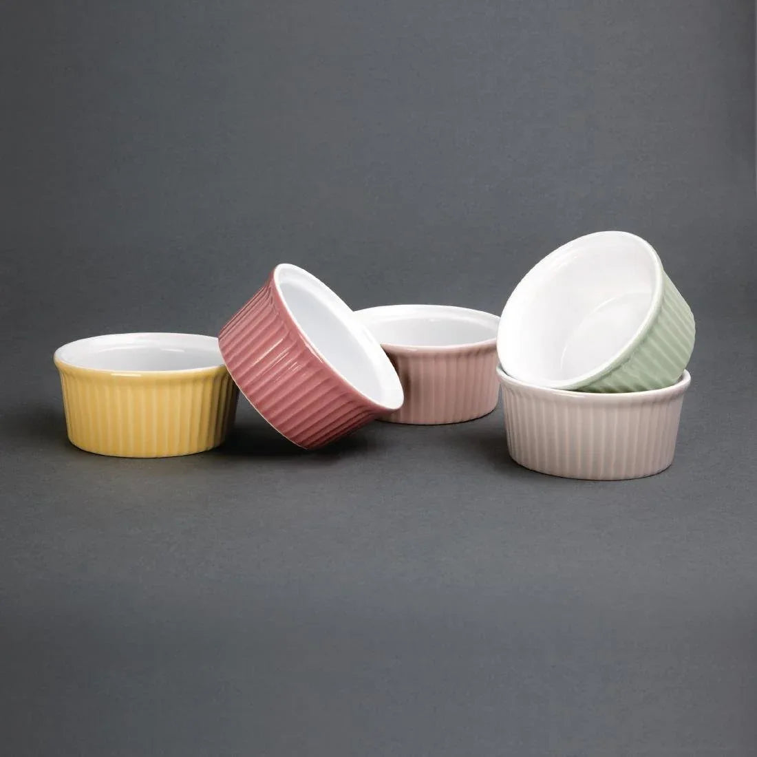 DC809 Olympia Pastel Ramekin Green 145ml (Pack of 12) - JD Catering Equipment Solutions Ltd