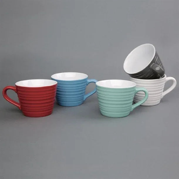 DH638 Olympia Cafe Aroma Mugs White 230ml (Pack of 6) - JD Catering Equipment Solutions Ltd