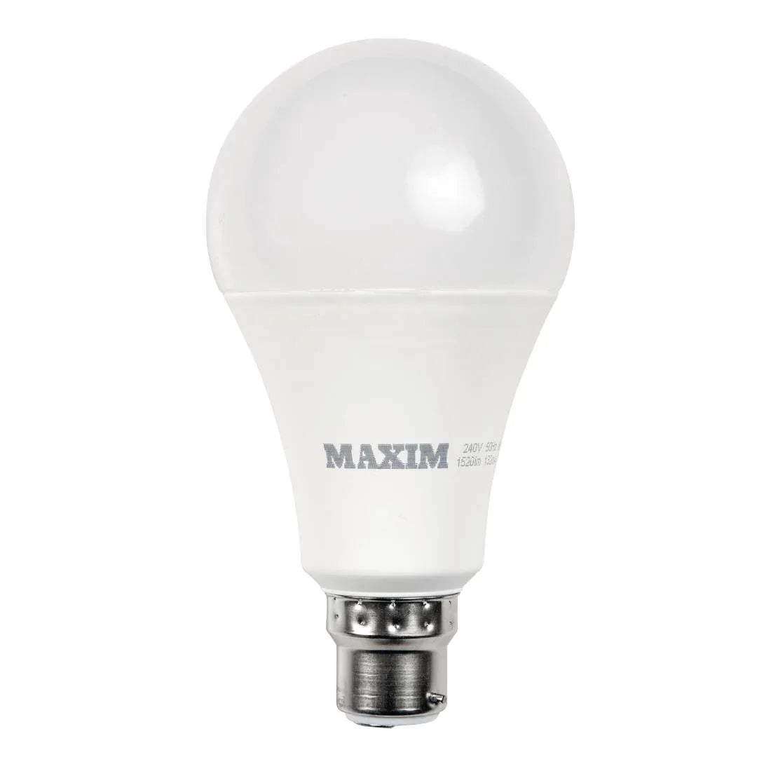 HC653 Maxim LED GLS Bayonet Cap Cool White 6W (Pack of 10) - JD Catering Equipment Solutions Ltd