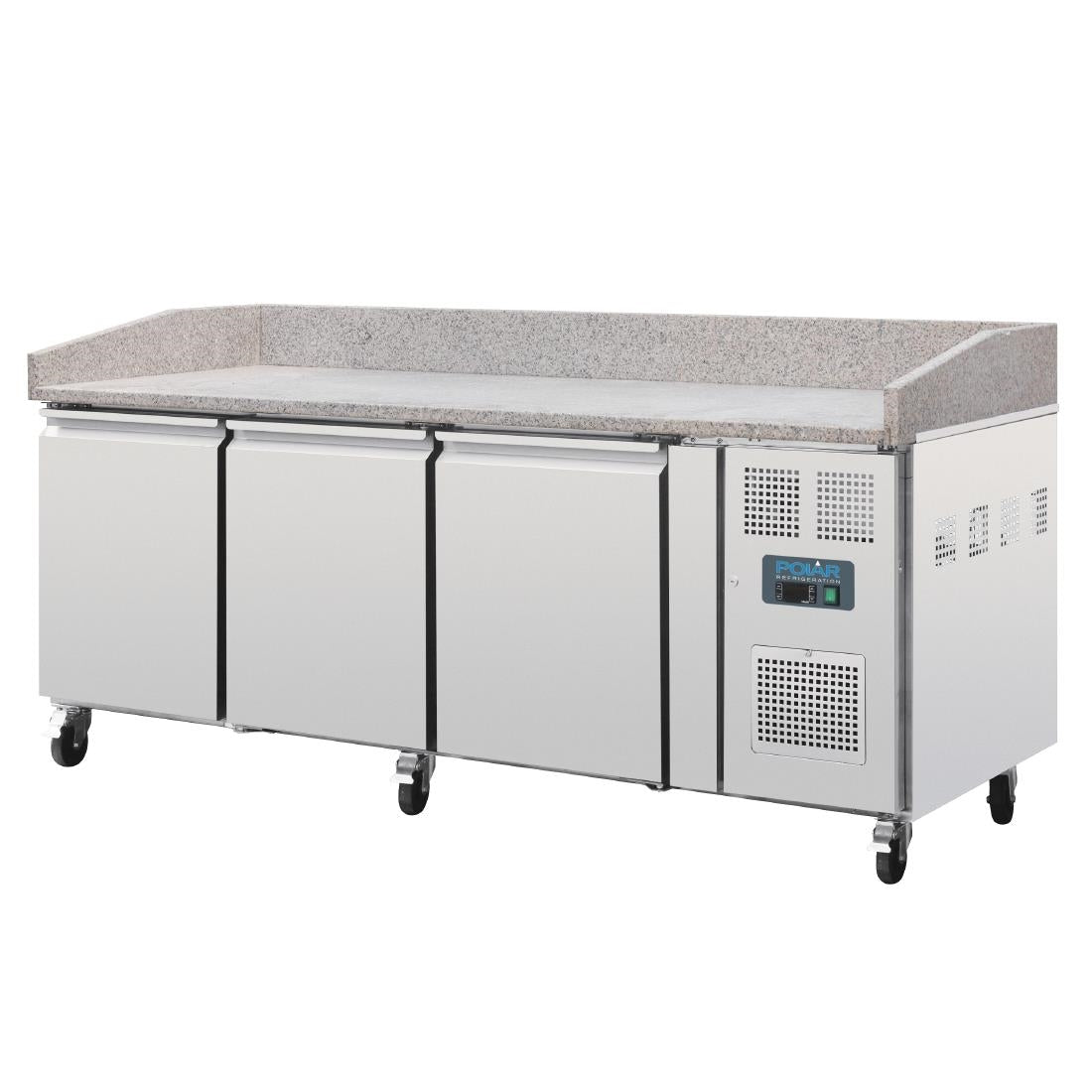 UA082 Polar U-Series Bakery Counter Fridge with Granite Top 634Ltr