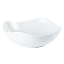 Pack Size 6 - Porcelite Square Bowl 15.5cm (16.5cm) 6" (6.5") 34cl/12oz - 364416