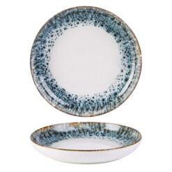 Pack Size 6 - Enigma Reef Low Bowl 22cm/59cl/ 8½" - 368122RE
