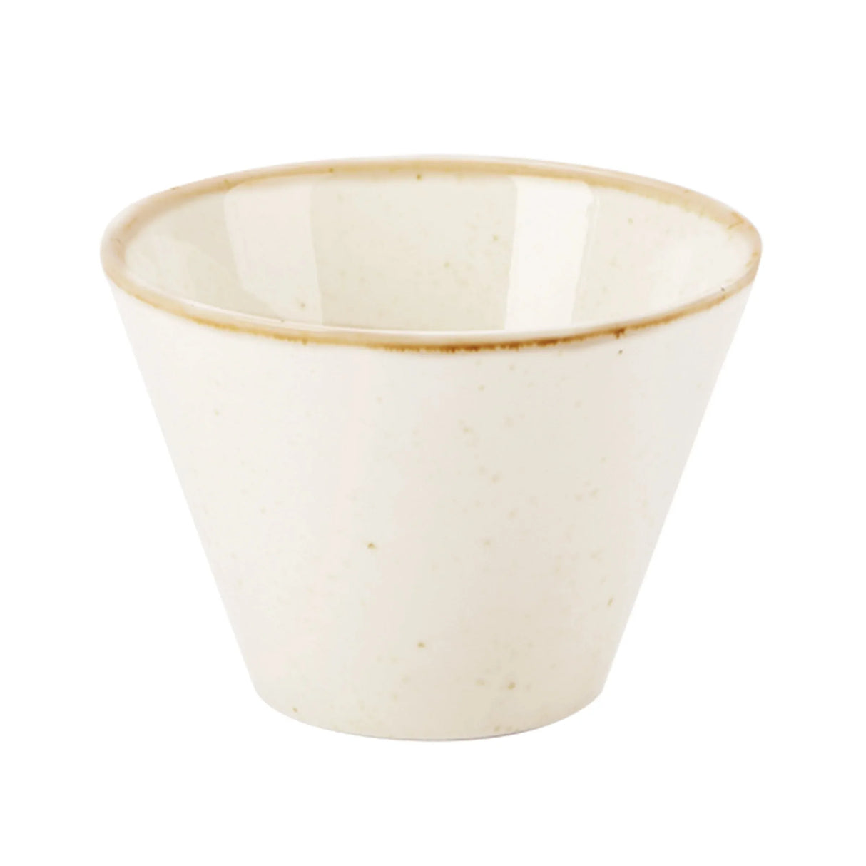 Seasons Oatmeal Conic Bowl 9cm/3.5" 20cl/7oz 368209OA Pack Size 6 - JD Catering Equipment Solutions Ltd