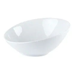 Pack Size 6 - Porcelite Angled Bowl 23cm/9" 108cl/38oz - 368323