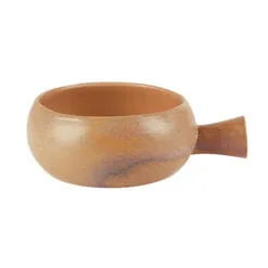 Pack Size 6 - Rustico Stoneware Savanna Handled Bowl 16 cm/6.3" - 368614SA