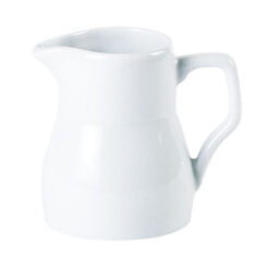 Pack Size 6 - Porcelite Traditional Milk Jug 23cl/8oz - 370623