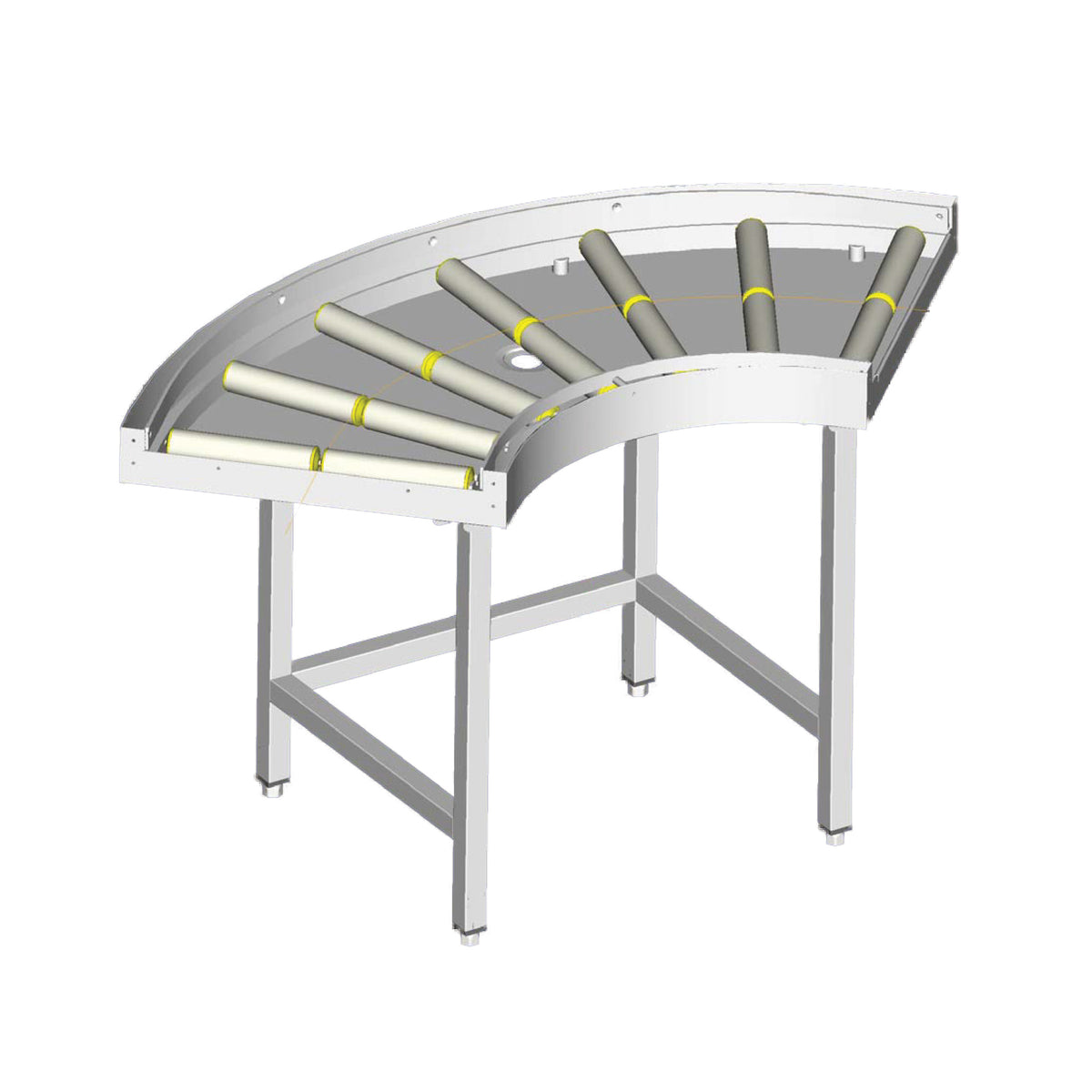 Sammic CR-90 90º curve with feet
