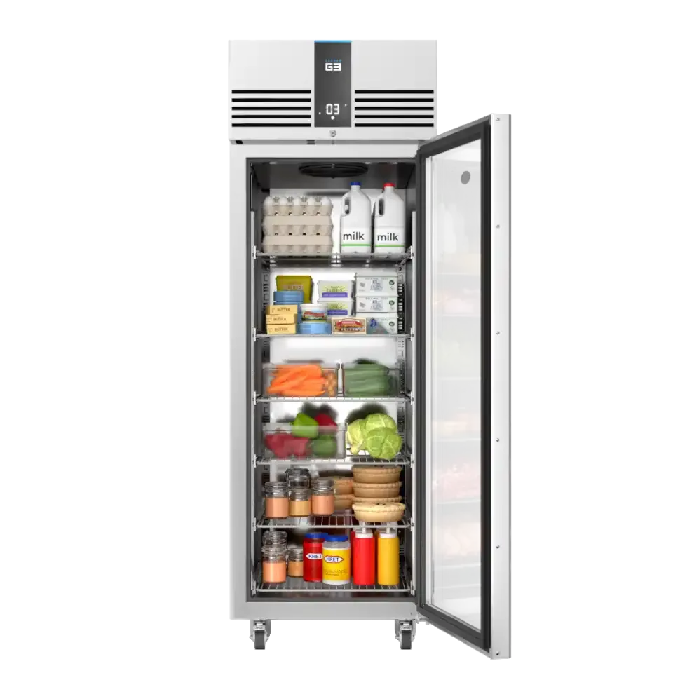 Foster EcoPro G3 EP700G 41-153 Glass door Refrigerator - JD Catering Equipment Solutions Ltd