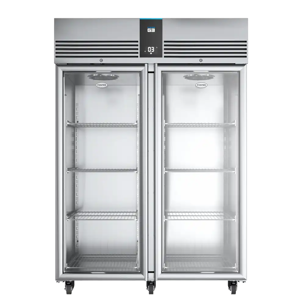 Foster EcoPro G3 EP1440G 41-495 Double Glass Door Cabinet Fridge