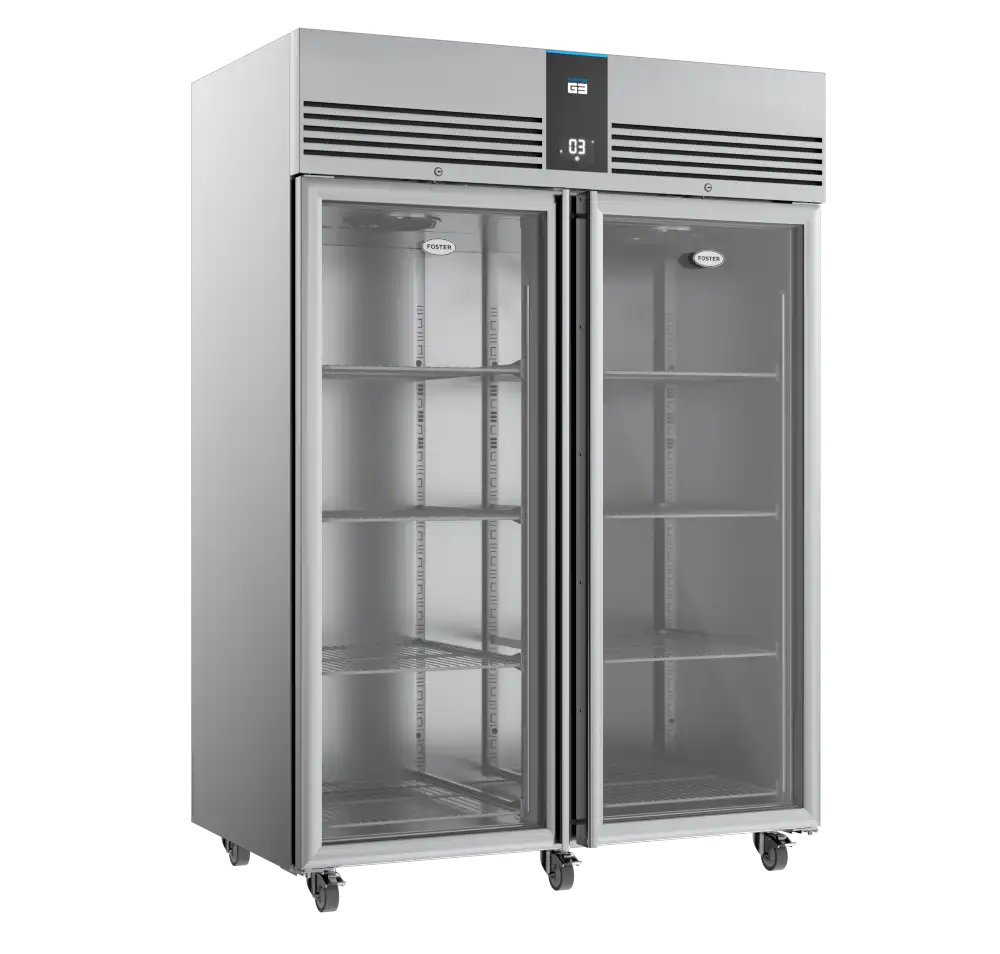 Foster EcoPro G3 EP1440G 41-495 Double Glass Door Cabinet Fridge
