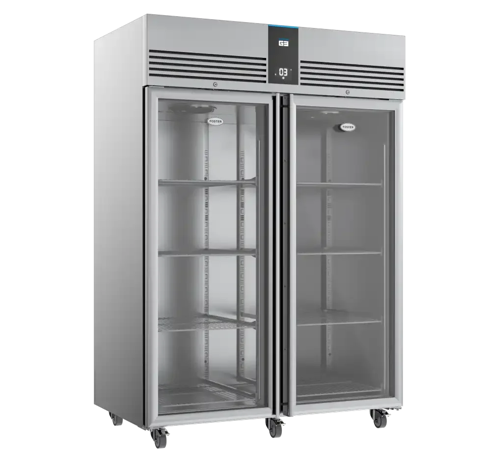 Foster EcoPro G3 EP1440G 41-495 Double Glass Door Cabinet Fridge - JD Catering Equipment Solutions Ltd