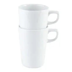 Pack Size 6 - Porcelite Conical Stacking Mug 34cl/12oz - 422134