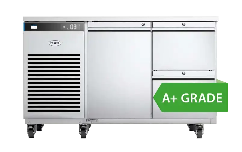 Foster EP1/2H: 280 Ltr Counter Refrigerator 43-140 Half drawers