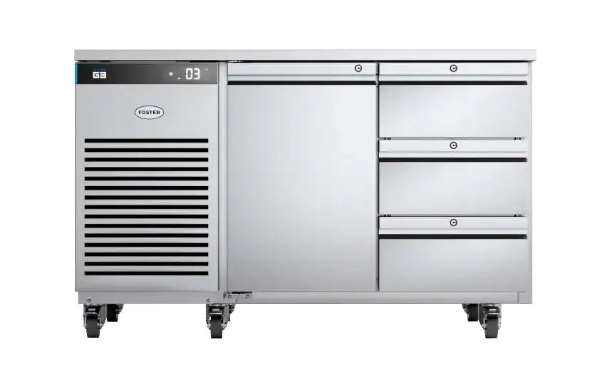Foster EcoPro G3 EP1/2H: 280 Ltr Counter Refrigerator with drawers 43-150