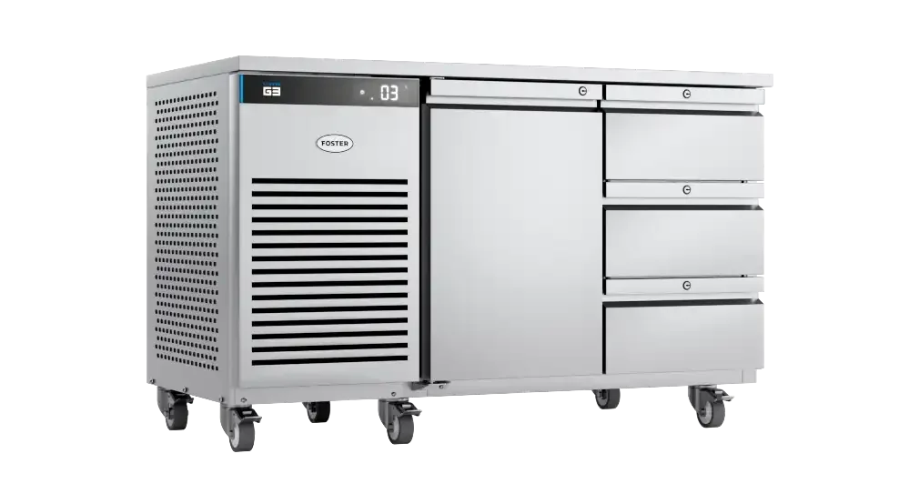 Foster EcoPro G3 EP1/2H: 280 Ltr Counter Refrigerator with drawers 43-150