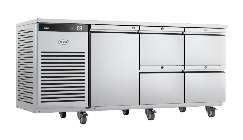 Foster EP1/3H: 435 Ltr Counter Refrigerator 43-216 Drawers