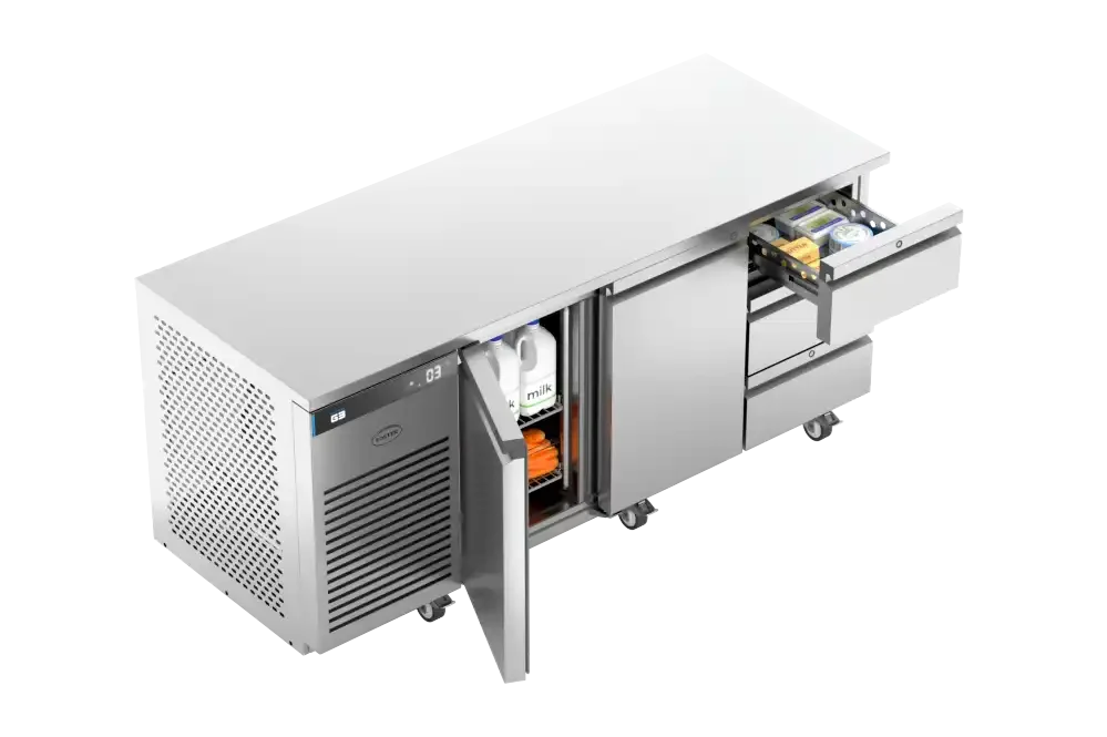 Foster EP1/3H: 435 Ltr Counter Refrigerator 43-224 Drawers