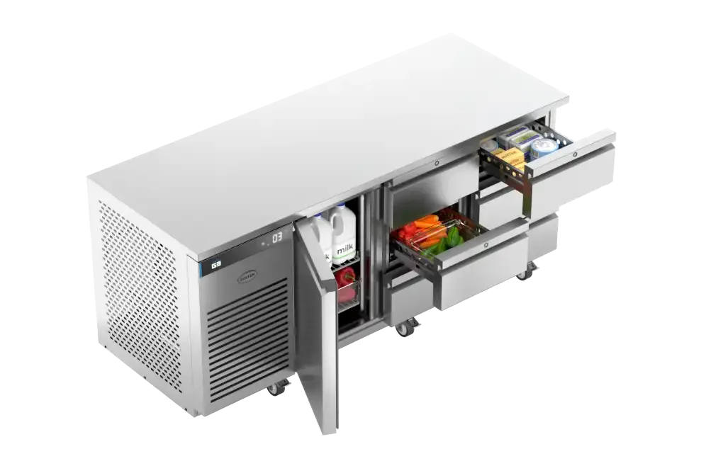 Foster EP1/3H: 435 Ltr Counter Refrigerator 43-228 Drawers