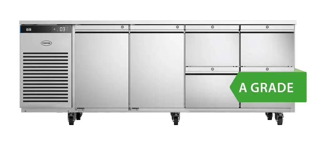 Foster EP1/4H: 435 Ltr Counter Refrigerator 43-310 Drawers