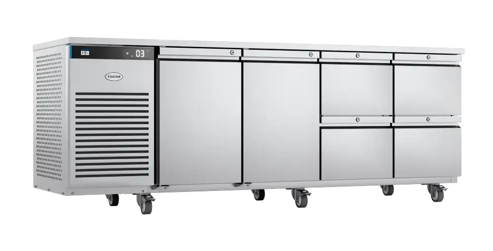 Foster EP1/4H: 435 Ltr Counter Refrigerator 43-310 Drawers
