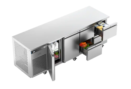 Foster EP1/4H: 435 Ltr Counter Refrigerator 43-310 Drawers