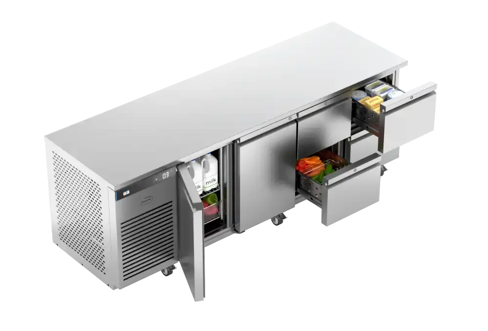 Foster EP1/4H: 435 Ltr Counter Refrigerator 43-310 Drawers