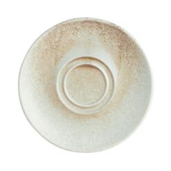 Pack Size 12 - Fusion by Academy Tundra Double Well Saucer 16cm/6" - 46111216