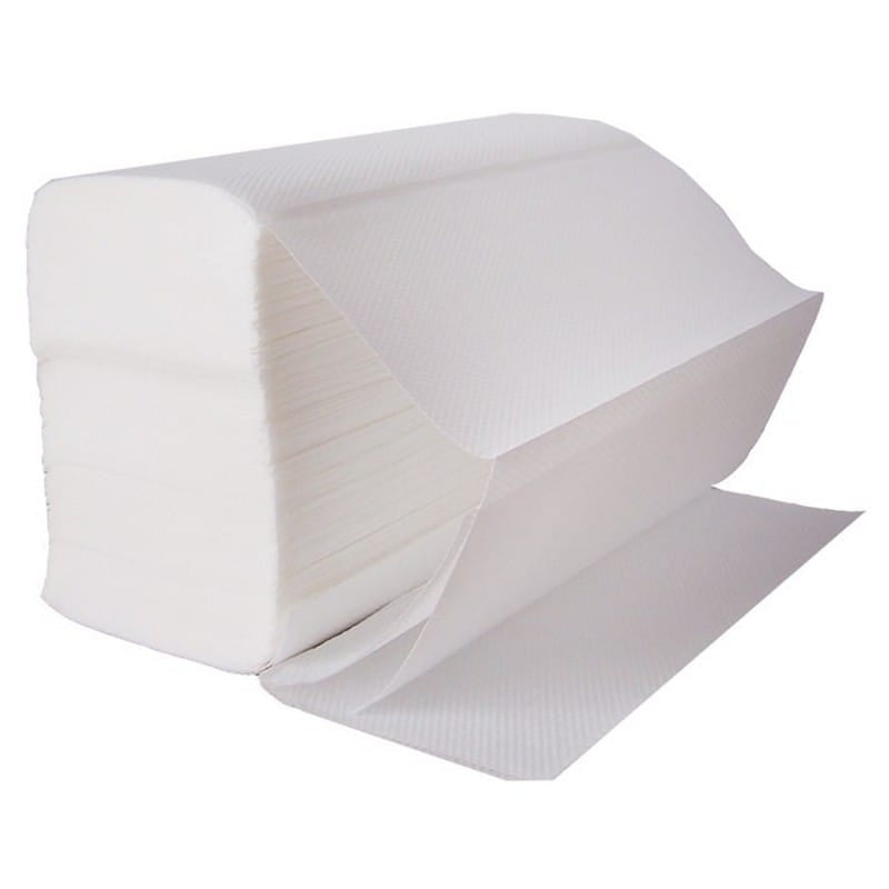 SPD364 Hand Towel 2Ply White 21x24cm Z fold Pack Size 3000
