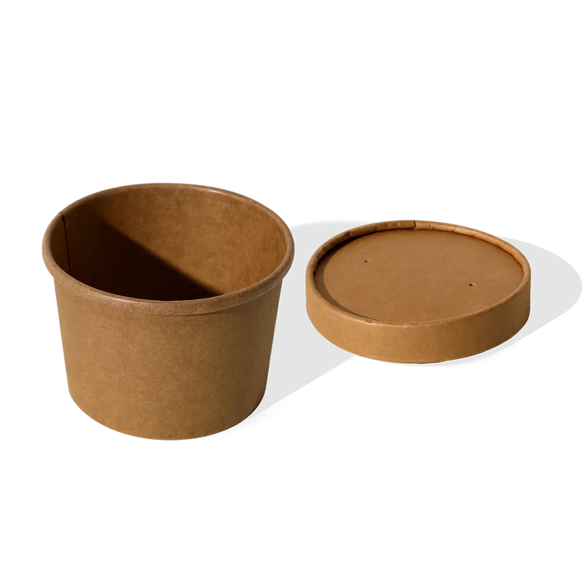 FP-SOUP12K 12oz Soup Pot - Kraft (500 per ctn) - No Lid