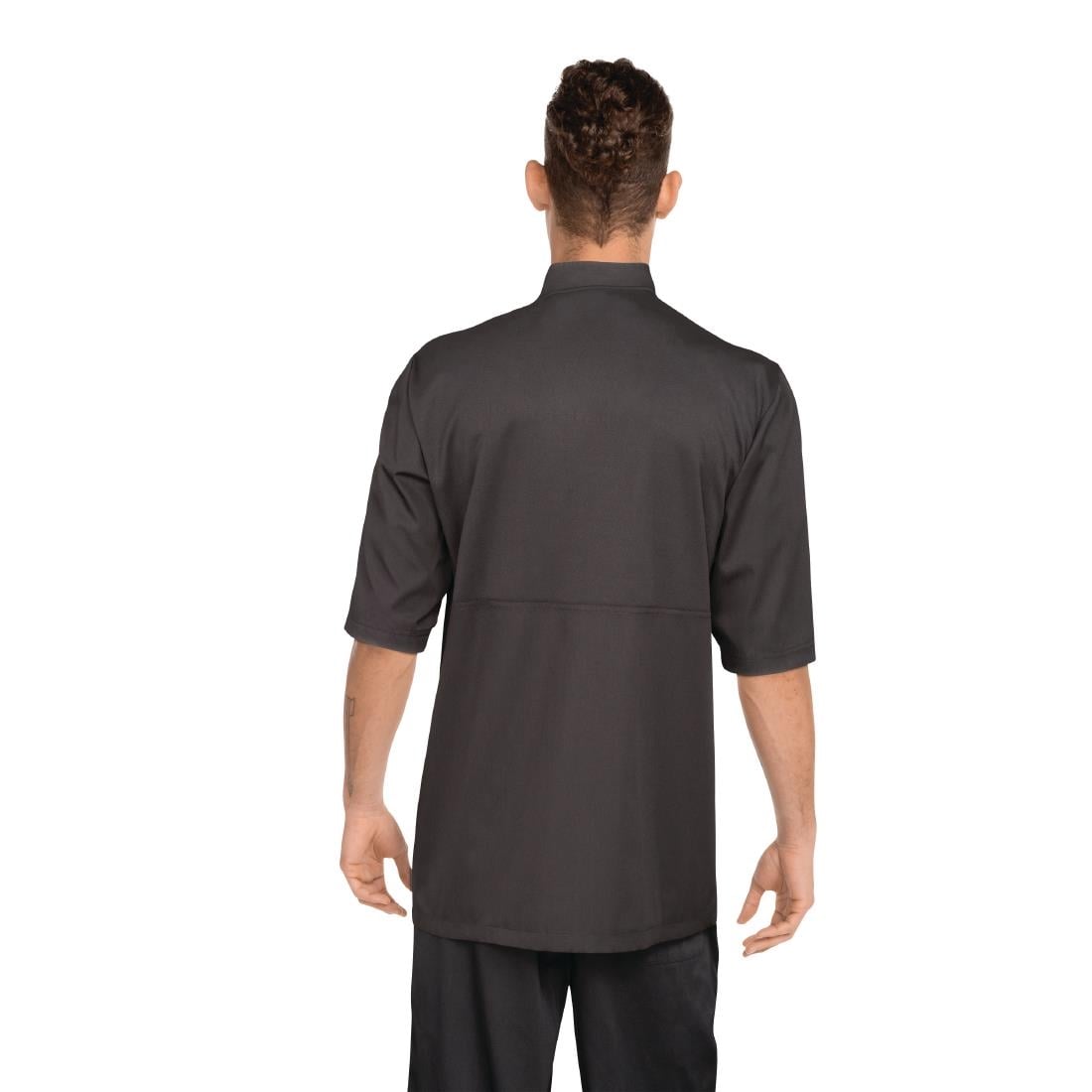 Chefs Works Montreal Unisex Chef Jacket Black XL