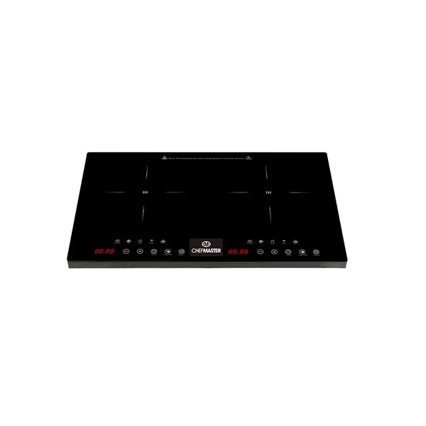 HEG488 Chefmaster Induction Hob - Light Duty - Programmable - Double - 2 x 1.8kW