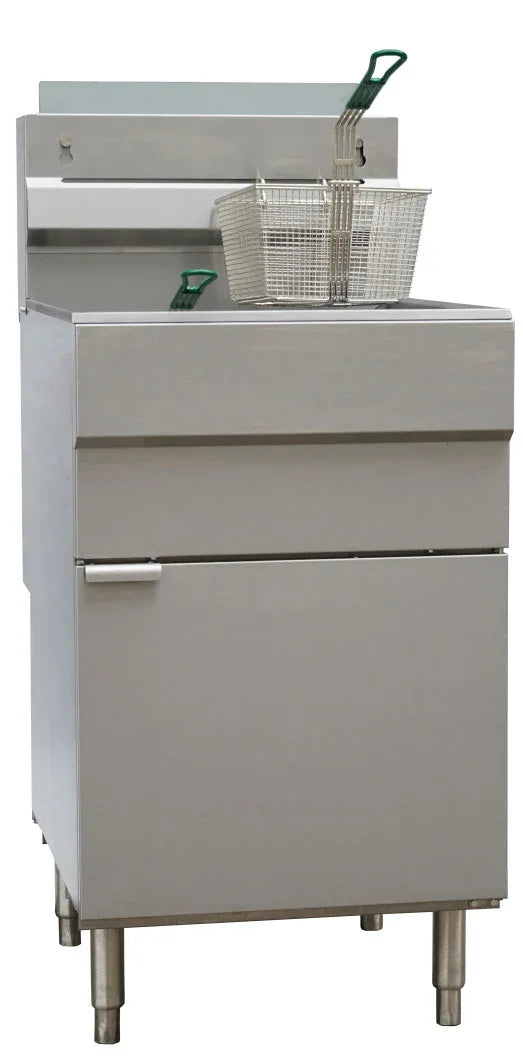 CHEFSRANGE GF150 - 35 LTR SINGLE TANK GAS FRYER (5 BURNER) - JD Catering Equipment Solutions Ltd