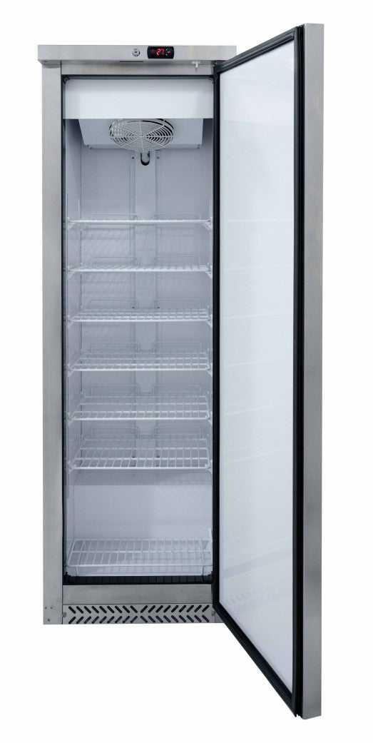 CHEFSRANGE SR40VS S/STEEL SLIMLINE UPRIGHT FRIDGE
