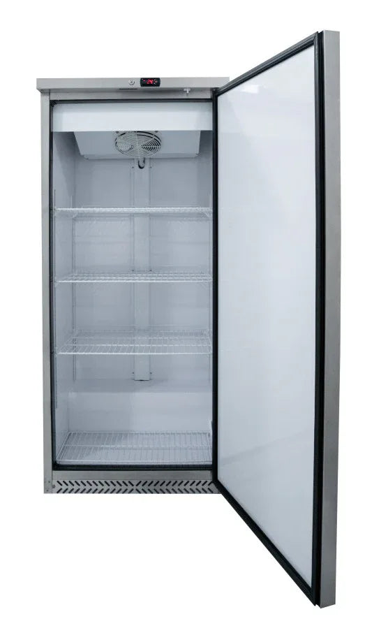 CHEFSRANGE SR60VS 590 LTR S/STEEL UPRIGHT FRIDGE - JD Catering Equipment Solutions Ltd