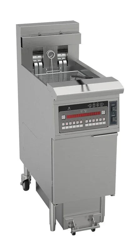 CHEFSRANGE OFE126 - SINGLE TANK 21.5 LTR ELECTRIC FILTRATION FRYER - JD Catering Equipment Solutions Ltd
