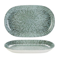 Pack Size 6 - Fusion by Academy Stellar Oval Platter 28 x 18cm 11 x 7" - 66143028