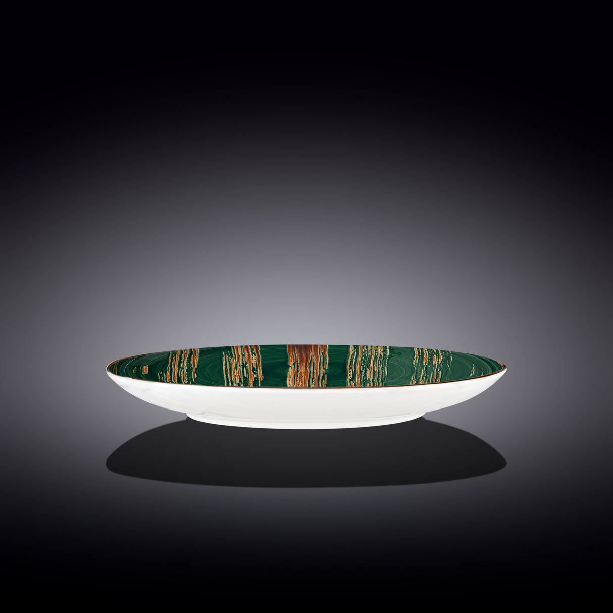 Wilmax Green Round Plate 28cm – Pack of 3 by Wilmax – image 2