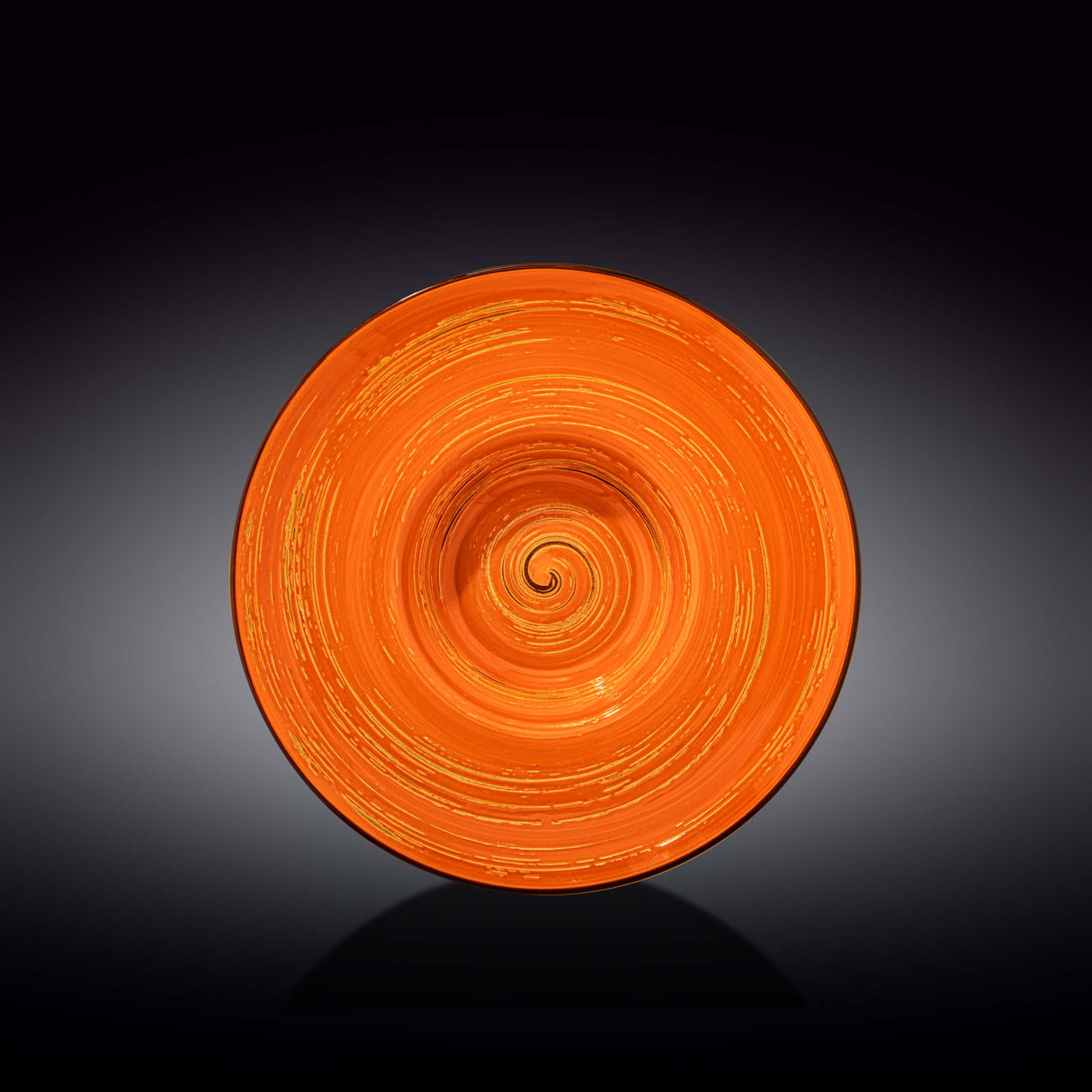 Wilmax Orange Deep Plate 24cm 200ml – Pack of 3 by Wilmax