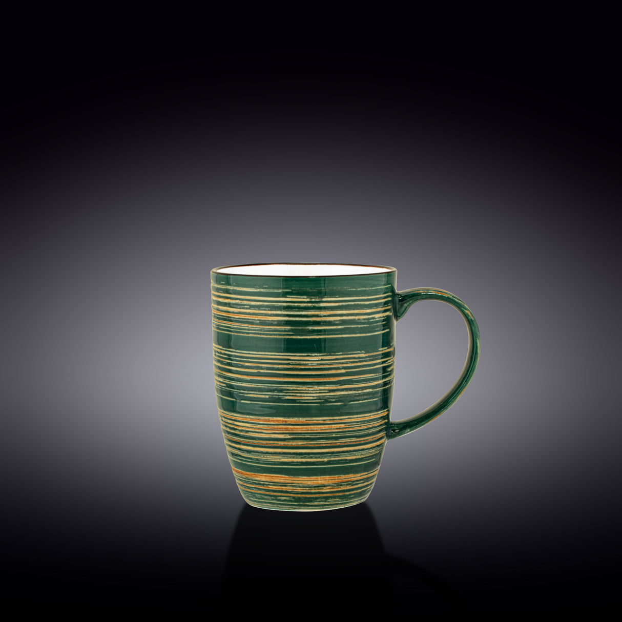 Wilmax Green Mug 460ml – Pack of 6 by Wilmax