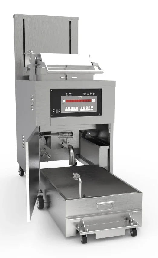 Chefs Range ECE5910 Electric pressure fryer with Filtration with basket lift