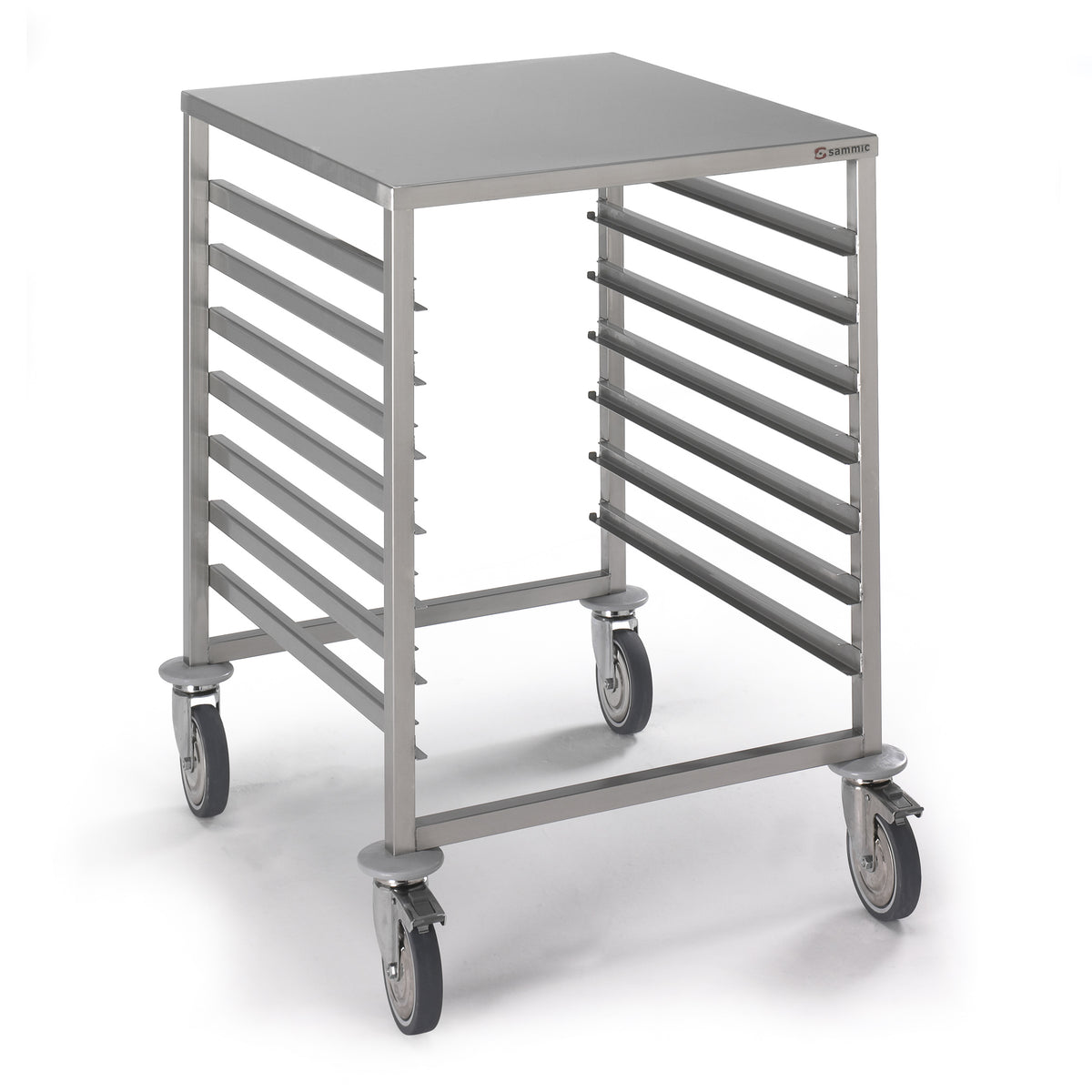 Sammic Trolley for GN trays with worktop 7 x GN 2/1 CG-721