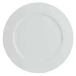 Pack Size 12 - Porcelite Prestige Flat Round Platter 30cm - 810001