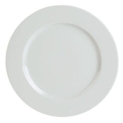 Pack Size 24 - Porcelite Prestige Rimmed Plate 17cm - 810004