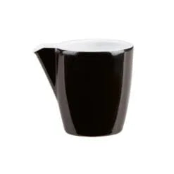 Pack Size 6 - Costa Verde Black Milk Jug 160ml - 820006BL