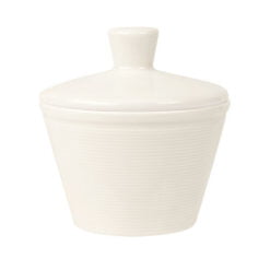 Pack Size 6 - Porland Academy Line Sugar Bowl with Lid 25cl - 835825