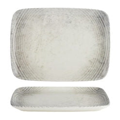Fusion by Academy Serenity Rectangular Platter 27 x 20cm / 10" x 7 " - 84151631 Pack Size 6