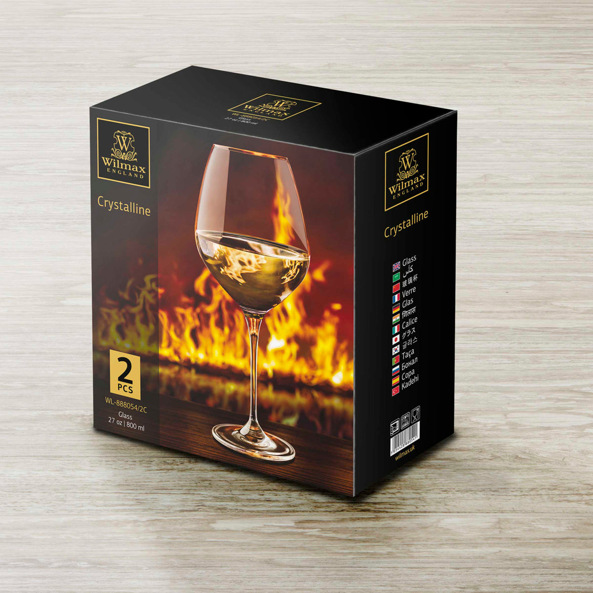 Wilmax Chardonnay Glass Set of 2 800ml by Wilmax – image 3