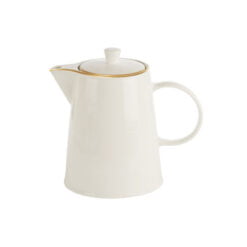 Pack Size 6 - Porland Academy Line Gold Band Coffee Pot 50cl (935806) - 935857GB